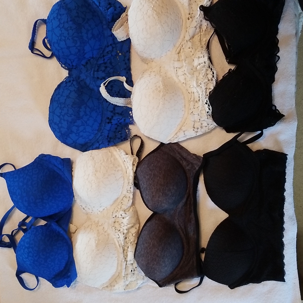 Pink by VS pushup bras